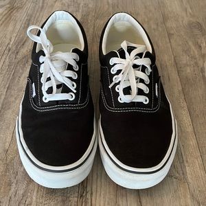 Vans Unisex Sneakers Black Men’s 9 Women’s 10.5